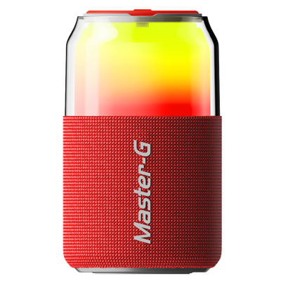 Imagen 2 del producto Parlante Portable Bluetooth 5.4 IPX3 MGSPLASH Rojo Master-G
