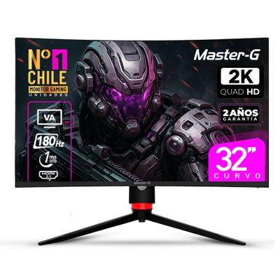 Imagen 1 del producto Monitor Gamer 32"" Curvo QHD 1440 VA 180Hz 1ms MGMG3240CQ