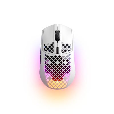 Mouse Gamer SteelSeries Aerox 3 Ghost Wireless 18000 DPI