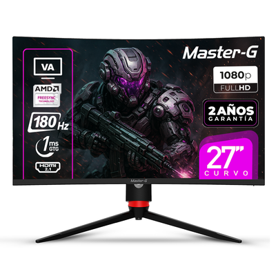 Monitor Gamer 27"" Curvo FHD 1080 VA 180Hz 1Ms MGMG2740C