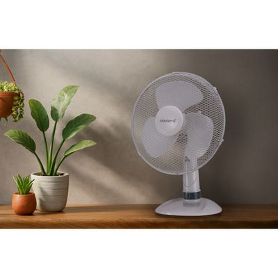 Imagen 2 del producto Ventilador de Sobremesa 12"" 40W MGTF12B Blanco Master-G