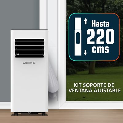 Imagen 2 del producto Aire Acondicionado Portátil Wifi 9000 BTU 4 en 1 MGAC9PORWF