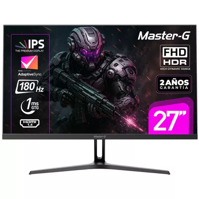 Monitor Gamer 27"" FHD IPS HDR 180Hz 1Ms MGMG2740P Master-G