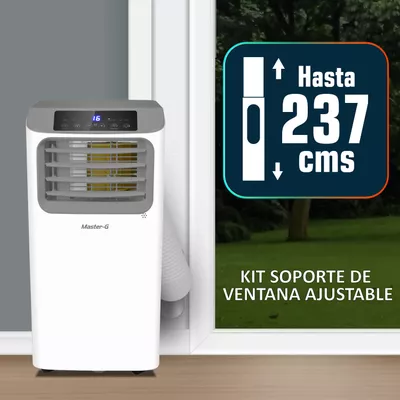 Imagen 2 del producto Aire Acondicionado Portátil Wifi 12000 BTU 4en1 MGAC12PORWF