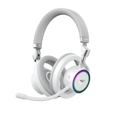 Imagen 1 del producto Audífonos Gamer Bluetooth Micrófono FUXI-H8W Blanco Havit