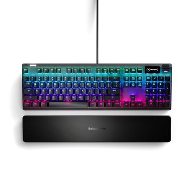 Imagen 2 del producto Teclado Gamer Mecánico SteelSeries Apex 7 TKL RGB Switch Red