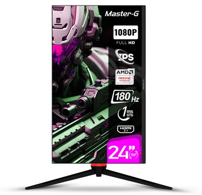 Monitor Gamer 24 FHD IPS Pivote 90 180Hz 1Ms MGMG2440