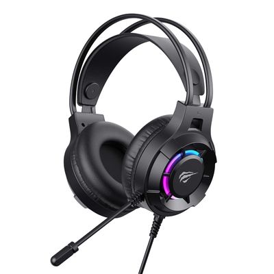 Audífonos Gamer con Micrófono 3.5 mm H2049D Negro Havit