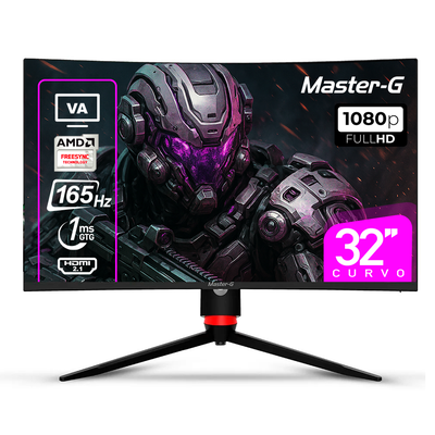 Monitor Gamer 32"" Curvo FHD HDR VA 165Hz 1Ms MGMG3240C