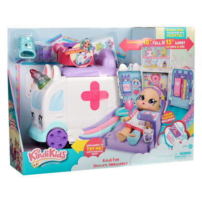 KINDI KIDS S3 SET AMBULANCIA DE UNICORNIO