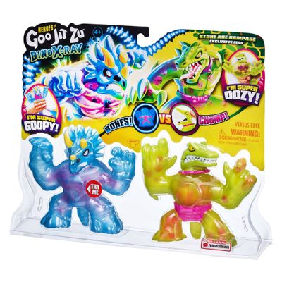 Imagen 2 del producto HEROES OF GOO JIT ZU DINO X-RAY VERSUS PACK