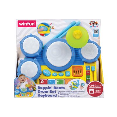 Imagen 1 del producto TECLADO BATERIA DE RITMOS DIVERTIDOS