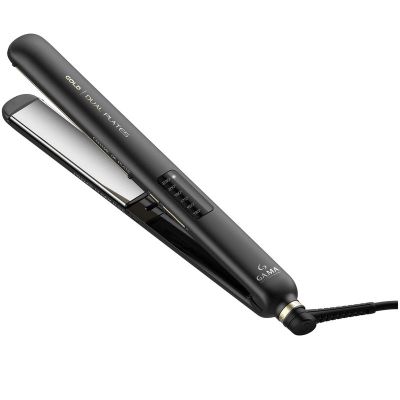 Alisadora Gama Cp14 Dual Plates Titanio Y Oro Liquido