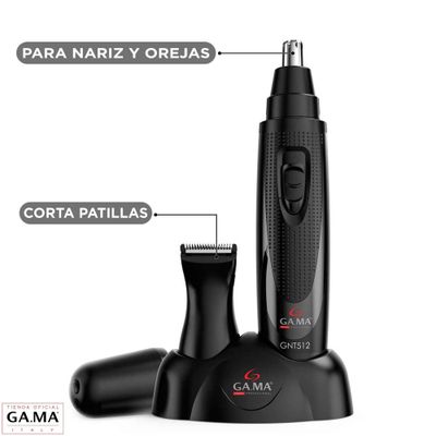 Imagen 2 del producto Cortapelos Trimmer Gnt512 Inalámbrico Cabello Nariz Y Orejas