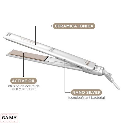 Imagen 2 del producto Plancha Alisadora Gama Elegance Coconut & Almond Ceramic Ion