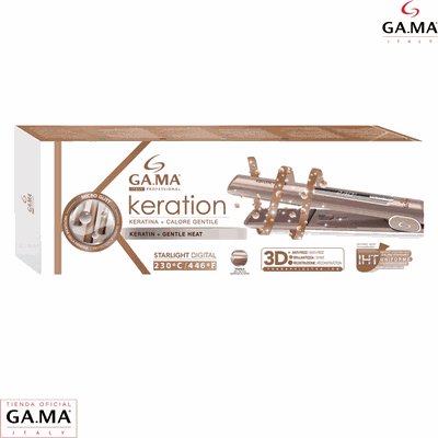 Imagen 2 del producto Plancha Alisadora Gama Starlight Keration 3D Therapy 