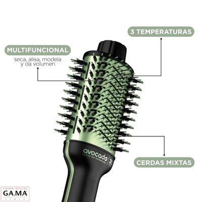 Imagen 2 del producto Cepillo Gama Stylish Avocado 3d Secador Voluminizador