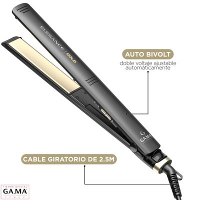 Imagen 2 del producto Plancha Alisadora Gama Elegance Gold Oro Líquido
