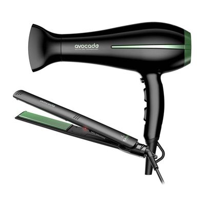 Pack Gama Secador Bora Y Alisador Elegance Avocado