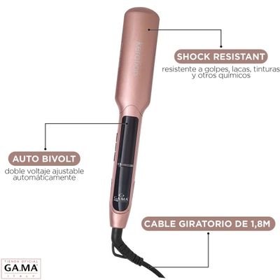 Imagen 2 del producto Alisador Gama X-wide Digital Led Ptc Keration 3d Theraphy