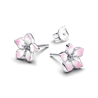 Imagen 2 del producto Aretes de Botón Flor de Cerezo