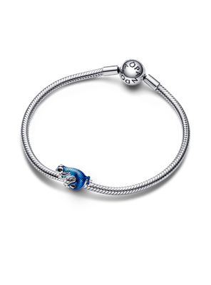 Imagen 2 del producto Charm Gecko Azul Metálico Pandora Plata Esterlina