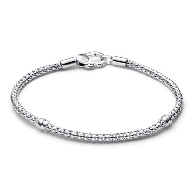Brazalete Pandora Moments Cadena y Cierre con Tachuelas