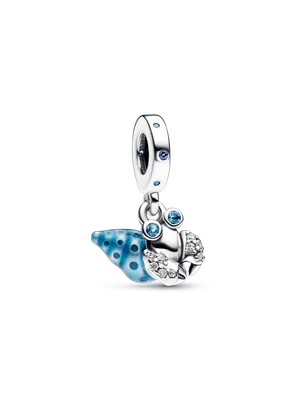 Imagen 1 del producto Charm Cangrejo ermitaño que brilla en la oscuridad en Plata