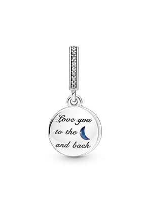 Imagen 2 del producto Dije Plata Árbol Familiar y Luna Galáctica 