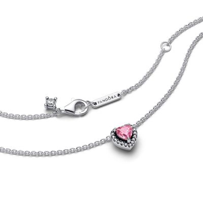 Imagen 2 del producto Collar en Plata Corazón en Relieve