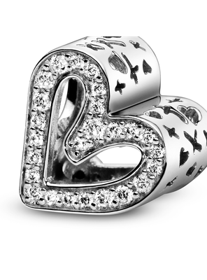 Imagen 2 del producto Charm Resplandeciente Corazón de Diseño Libre Plata