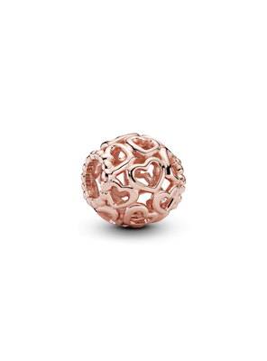 Imagen 2 del producto Charm Puro Corazón Recubrimiento en Oro Rosa