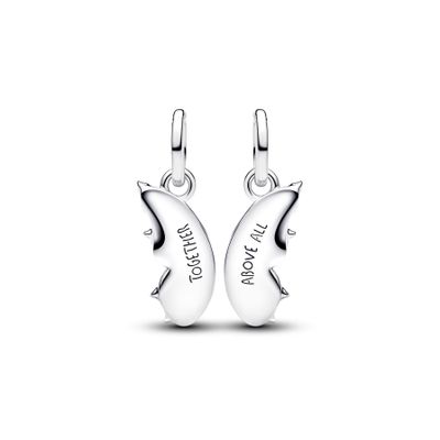 Imagen 2 del producto Charm en Plata Colgante Mariposa que se Divide