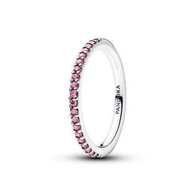 Imagen 2 del producto Anillo Banda Rosa Brillante