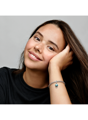 Imagen 2 del producto Charm Colgante Medusa Cambia de Color en Plata