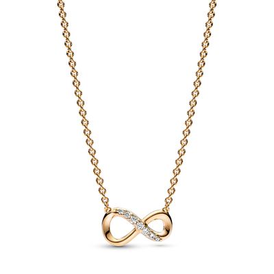 Collar en Shine Infinito Brillante