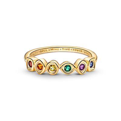 Anillo en Shine Marvel Los Vengadores Cristales Diversos