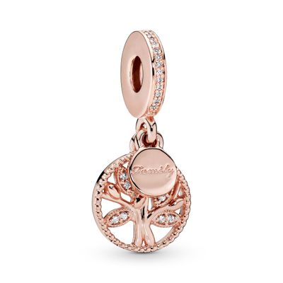Charm Colgante en Rose Patrimonio de Familia