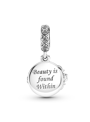 Imagen 2 del producto Dije en Plata Disney Bella y Bestia Bailando