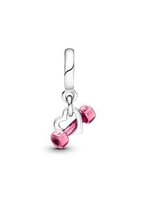 Imagen 1 del producto Charm Colgante Mancuerna y Corazón