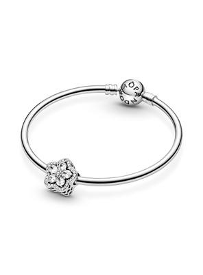 Imagen 2 del producto Charm en Plata Brillante Copo de Nieve en Pavé