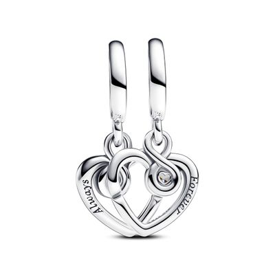 Imagen 2 del producto Charm Colgante en Plata Divisible Para Siempre