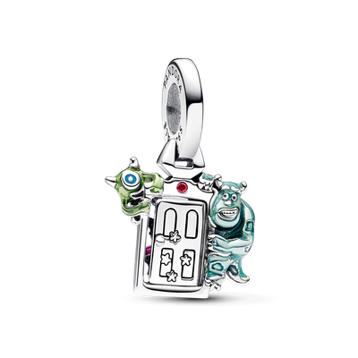 Charm en Plata Disney Pixar Puerta Monsters Inc