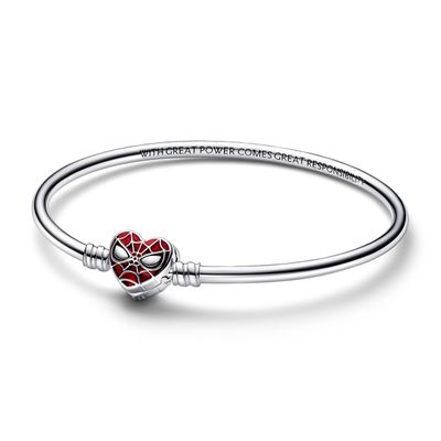 Brazalete Moments Cadena Serpiente Broche Corazon