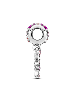 Imagen 2 del producto Charm Colgante Árbol Genealógico con Corazón Rosa