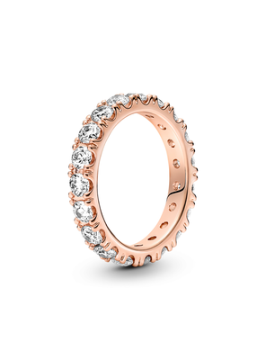 Anillo en  Brillante Recubrimiento en Oro Rosa