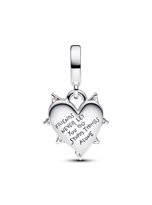 Imagen 2 del producto Charm Colgante Doble Amistad Opalescente