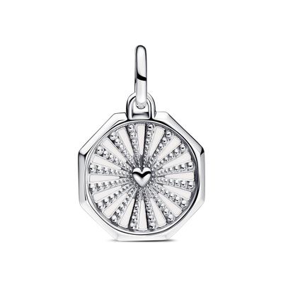 Imagen 2 del producto Charm en Plata Medallon Infinito Esmaltes Diversos