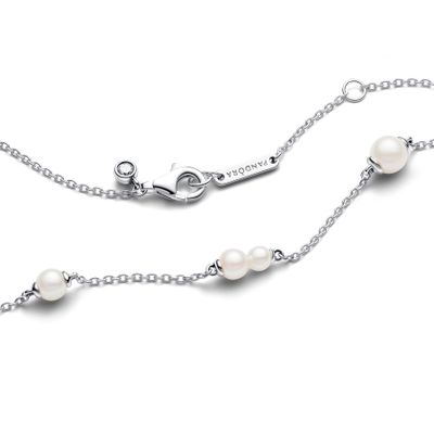 Imagen 2 del producto Collar de Cadena Estación Perlas Cultivadas de Agua Dulce Tratadas