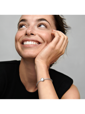 Imagen 2 del producto Charm plata con circonita transparente